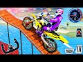 Bike Racing Tracks Simulator 3D - Motor Bike Motocross Impossible Driving - Android GamePlay