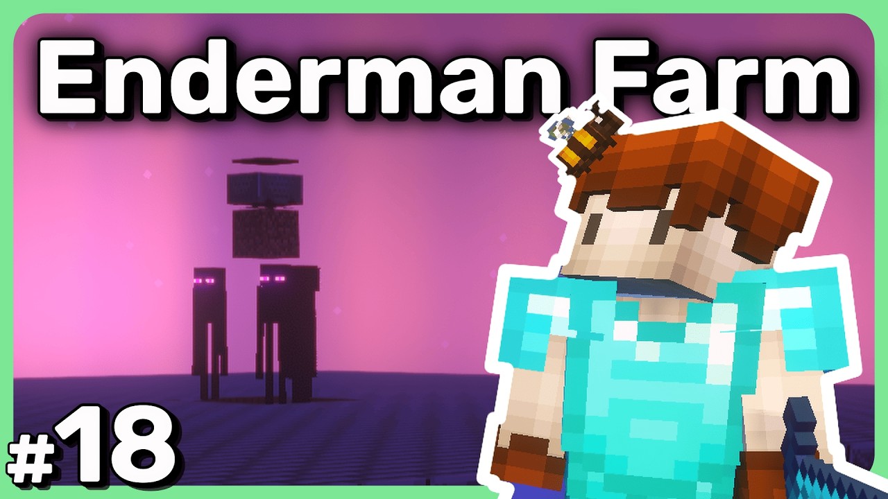 The Enderman Farm!!! Ep-18 | [Modded Minecraft 1.20.4] Vanilla Plus Let's Play - YouTube