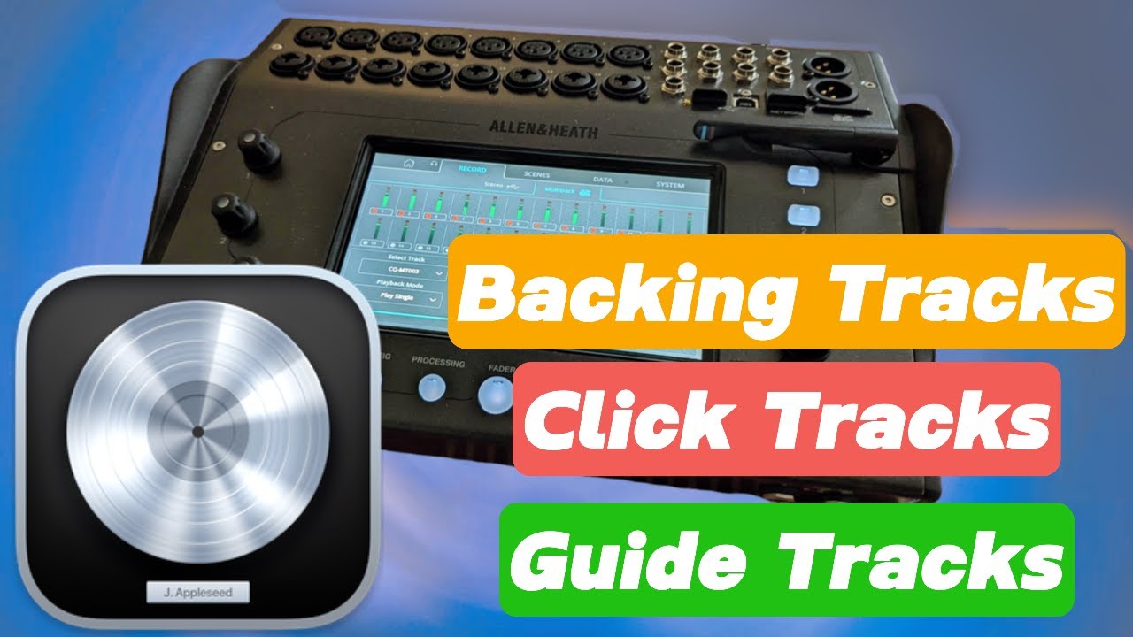 Soo Many Inputs! Connect CQ18T to Logic Pro X