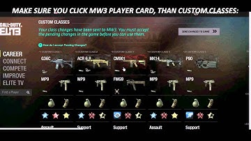 How to Make Custom Coloured Classes - Call of Duty Modern Warfare 3 (HD) PS3 and XBOX 360