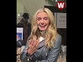 Singer Katherine Jenkins answers quick-fire questions in Cardiff