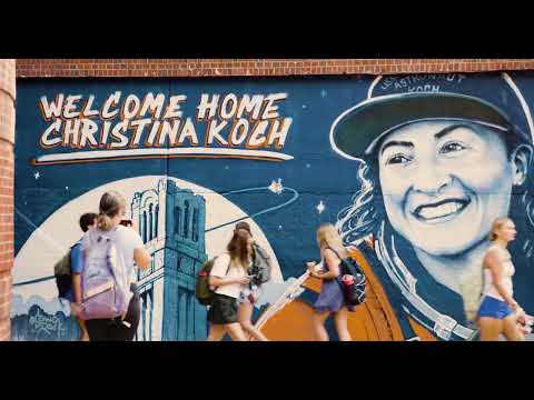 Christina Koch Visits NC State University | To the Moon and Pack Again