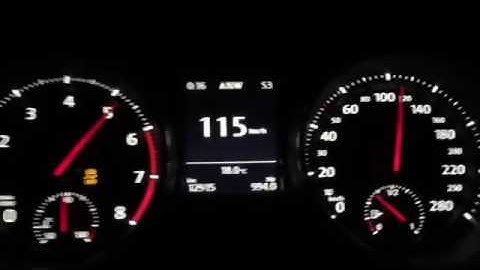 Golf 7 GTI APR Stage 2 320HP Acceleration