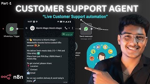 How to Build a Customer Support AI Agent (Live Chatbot) | n8n + OpenAI + Google Sheets (urdu/hindi)