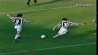 Venezia-Juventus 0-4 serie A 1999-2000 tripletta di Inzaghi (2 gol nel recupero) - 20 febbraio 2000