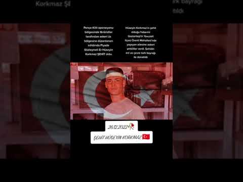 Şehit Hüseyin KORKMAZ ruhun şad olsun #asker #komando #intikam #shorts #youtubeshorts #tiktok