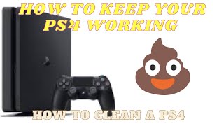 WANT YOUR PS4 TO WORK HOW TO CLEAN A PS4 #AVIDTV @AVIDTV123