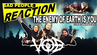 EKSPLOITASI 'ALAM'⁉️ Voice of Baceprot - The Enemy of Earth is You Live at Rennes | REACTION