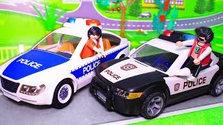 Мультик Полицейские Машинки – Побег | Мультики с игрушками плеймобил для детей | Полиция и погоня