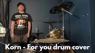 Korn - | ￼ four you | drum cover | Jimmy Barr ￼