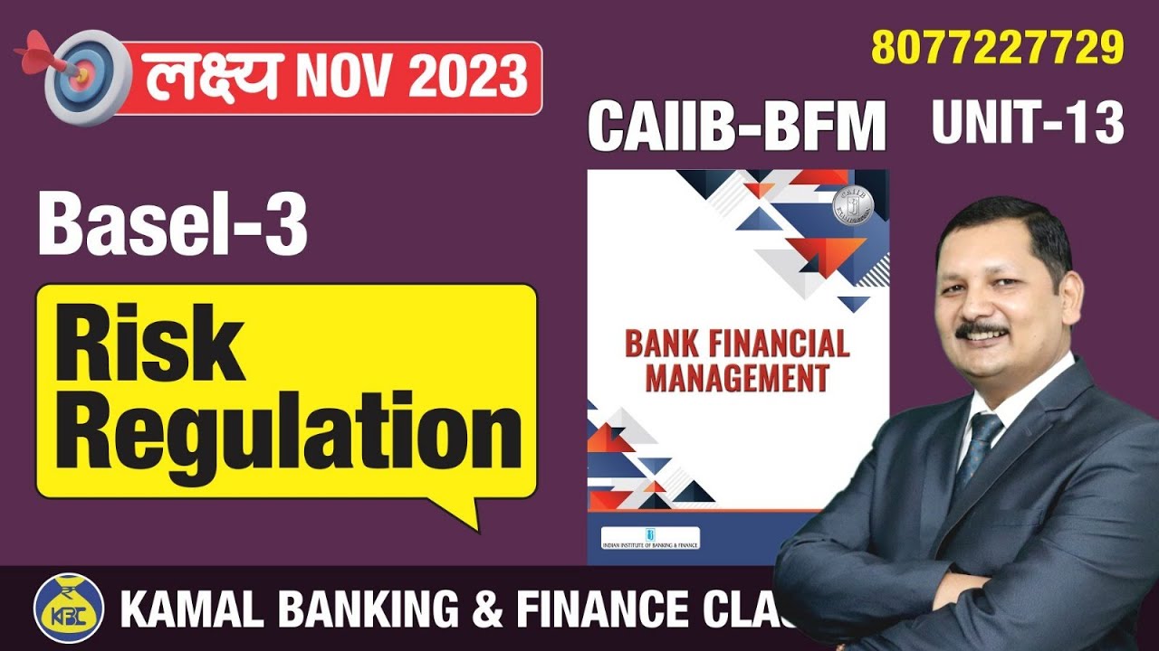 Basel - III Risk Regulation - Full Concept Unit-13.3 CAIIB-BFM #1372 by ...
