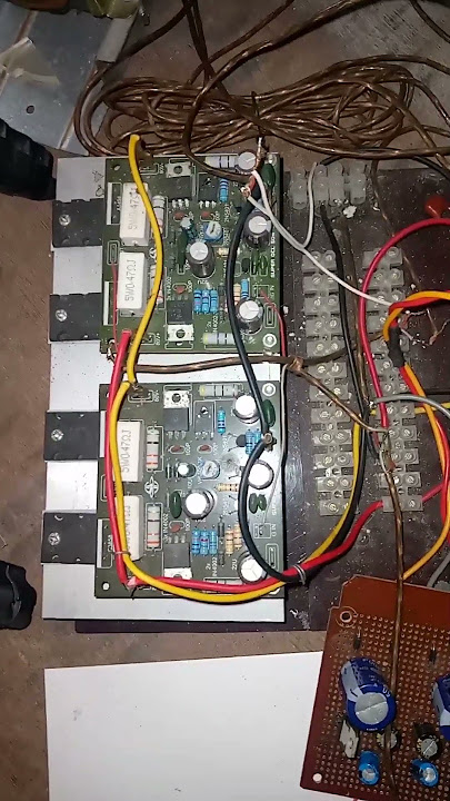 amplifier dihidupkan mcb njeglek sekring putus terus