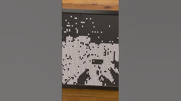 flip dot display at stone summit midtown