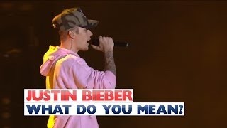 Justin Bieber - 'What Do You Mean?' Live At The Jingle Bell Ball 2015