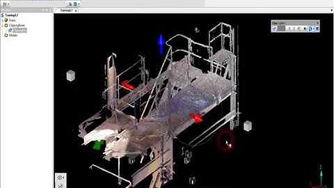 FARO SCENE Targetless Registration Adding Color Project Point Cloud and Creating a Clip Box
