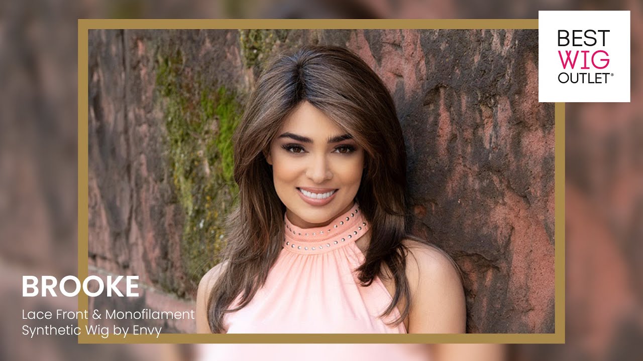 Brooke | Lace Front & Monofilament Synthetic Wig by Envy (EV31020/EV31020R)