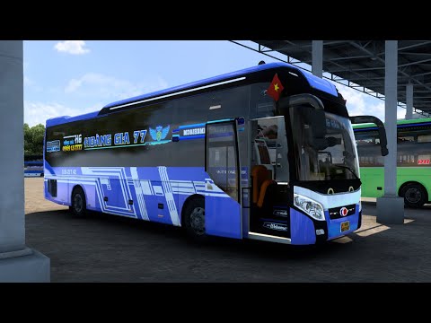 Video ETS2 ONLINE - Nhà xe Hoàng Gia 77: Sài Gòn - Bình Định - youtube