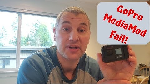 Gopro media mod fail and fix