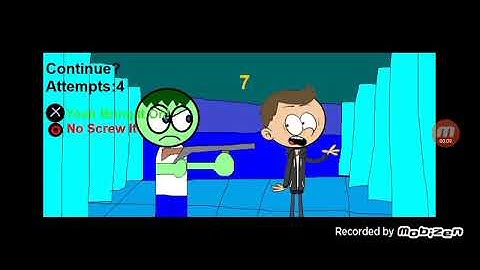 MS DOS Australian Bootleg AlfonzFanGamer in Virtual World 2 Continue and Game Over Screen