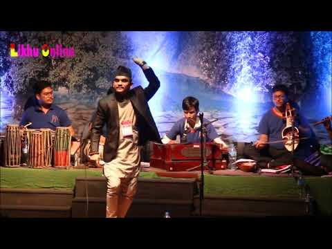 Supari jaiko mala performing by   Ram kumar Nepali