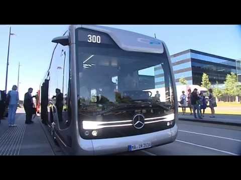 Test met zelfrijdende bus op openbare weg geslaagd: "Dit is de toekomst"