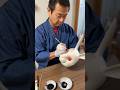 【Rabbit mask making】#木彫り #お面 #shorts #tengu #japanesemask #woodcarving