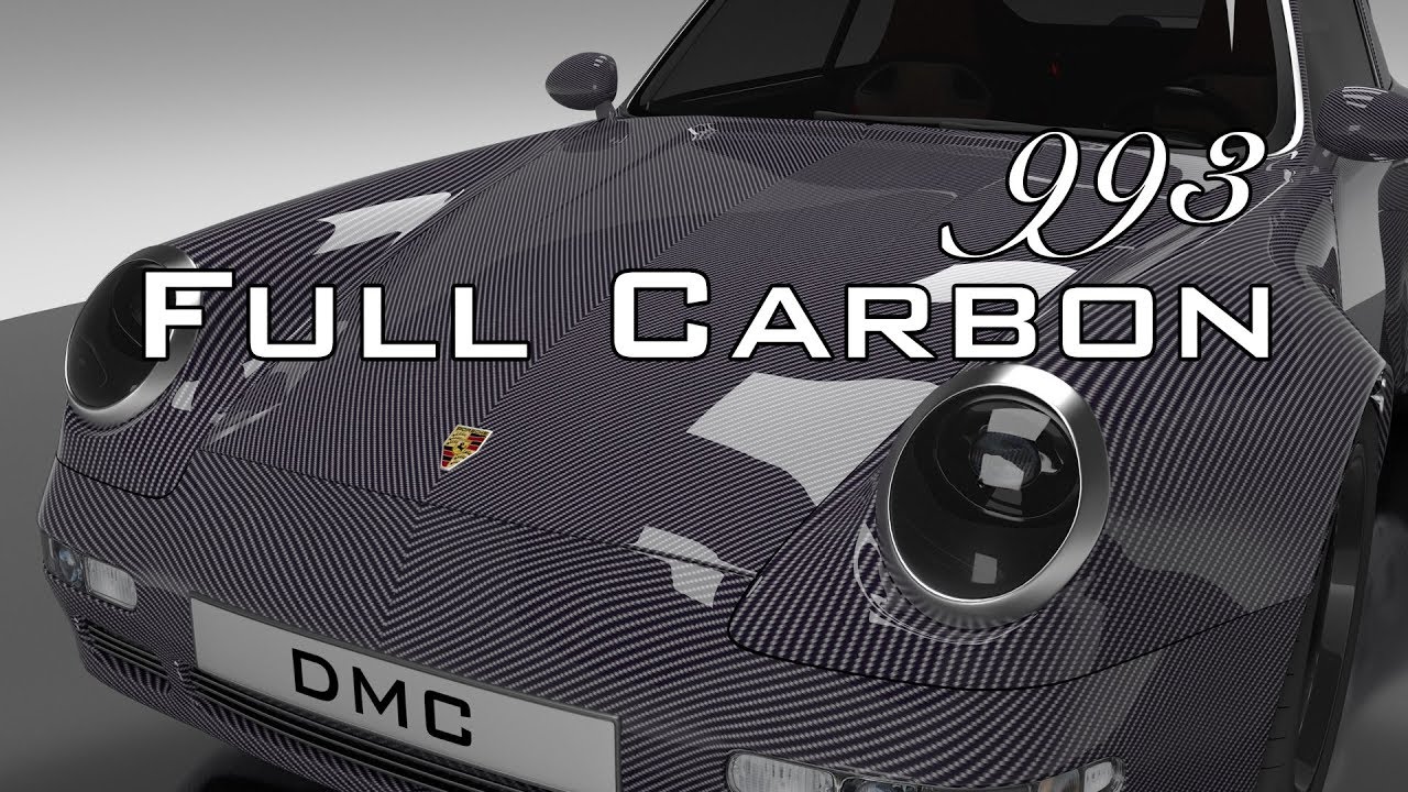 Porsche 993 Turbo DMC RS Full Carbon Fiber Body Ultra Light Weight 