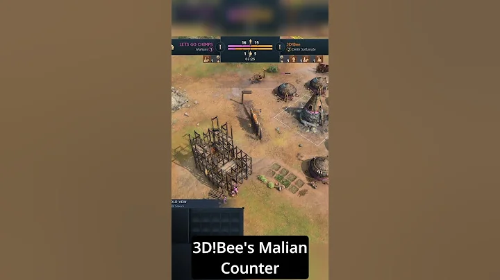 AoE4 NEW Delhi Tactic to Beat Malians