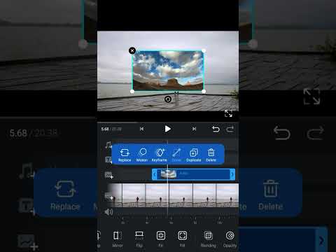 Split Timelapse tutorial vn video editor #shorts