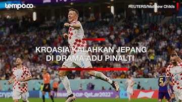 Hasil Piala Dunia 2022: Kroasia Kalahkan Jepang Lewat Drama Adu Pinalti