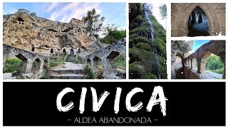ESPAÑA OCULTA: explorando la aldea perdida de Cívica & la cascada calcárea - Visita completa -