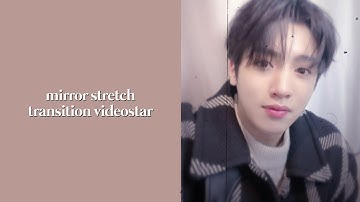 stretch + mirror slide transition on videostar