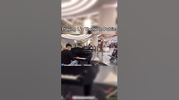 Playing L’s Theme in Public (Full video: Playing  popular anime themes in Public)