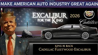 Conceptcar Cadillac Fleetwood Excalibur 2026 vs Celestiq Rolls-Royce Phantom Ghost Bentley Mulsane 