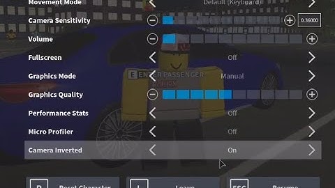 How to fix Roblox inverted camera glitch