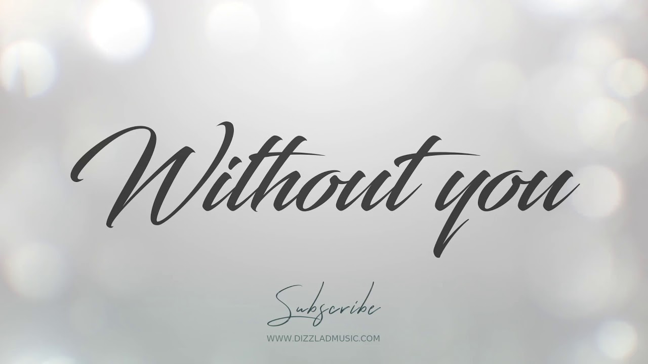 R&B Love Song Instrumental Beat - "Without You" | Love Rap Beat