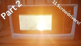 WHAT HAPPENS IF YOU PUT 11 SCREWDRIVERS IN A MICROWAVE | Putting Things Inside A Microwave Part 2