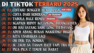 DJ TIKTOK TERBARU 2025 | DJ CINTAKU SUNGGUH LUAR BIASA🎵DJ CINTA DARI SEBERANG🎵| FULL ALBUM