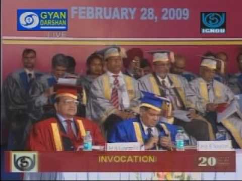 IGNOU holds 20th convocation