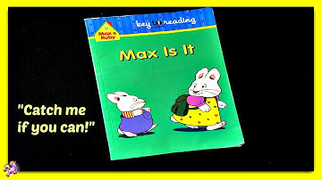 MAX & RUBY "MAX IS IT" - Read Aloud - Storybook for kids, children