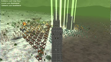 Dominions 4 Battle between Lemuria and Patala