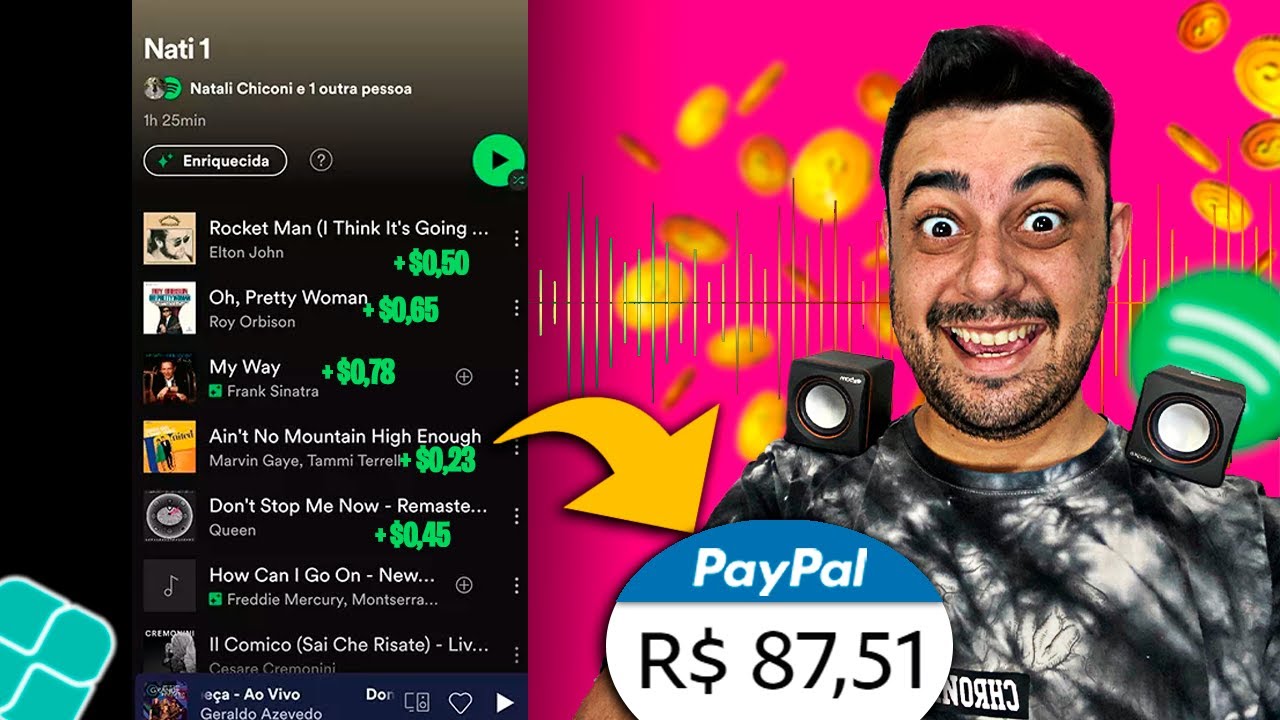 GANHE DINHEIRO OUVINDO MÚSICAS – APP que TE PAGA PARA OUVIR MÚSICAS FUNCIONA?