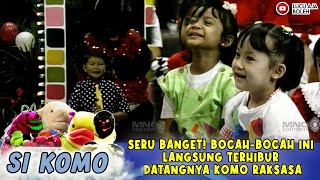 Download lagu SERU BANGET! BOCAH-BOCAH INI LANGSUNG TERHIBUR DATANGNYA KOMO RAKSASA - SI KOMO