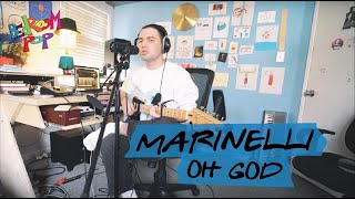 BEDROOM POP: Inside Marinelli's memory filled, childhood bedroom as he performs,  'OH GOD'