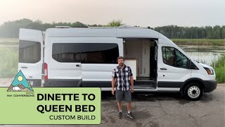 Ultimate Vanlife Comfort: Ford Transit 350 High Top Extended Custom Conversion Tour
