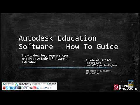 Autodesk Education Software - How To Guide