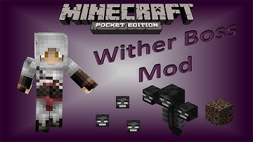 Wither Boss Mod - Minecraft Pe 0.10.5