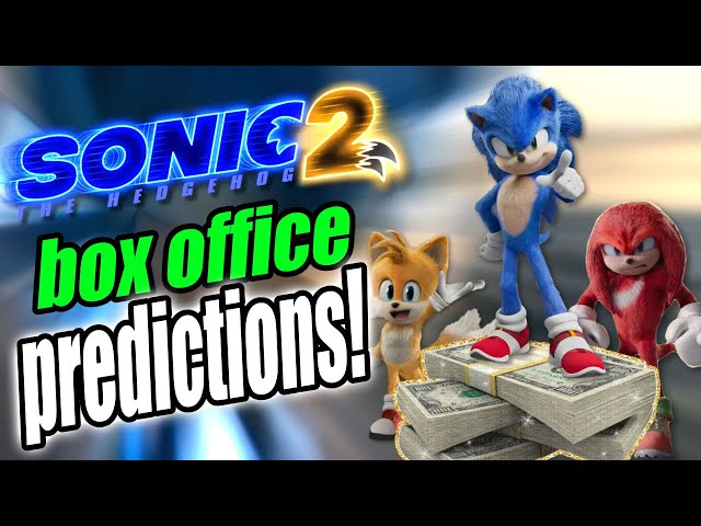 Sonic the Hedgehog 2 Destroys Opening Weekend Box Office - Cat with Monocle