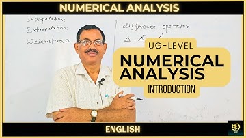 Introduction to Numerical Analysis: [English] [Mod NA001: B.SC.]