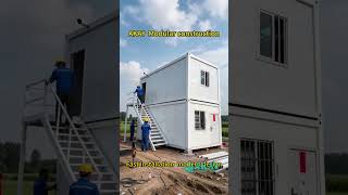 Modern prefabricated container homes